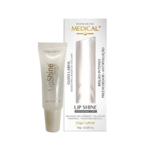 Biomarine Medical Lip Shine Gloss Estimulador de Volume Labial 15g