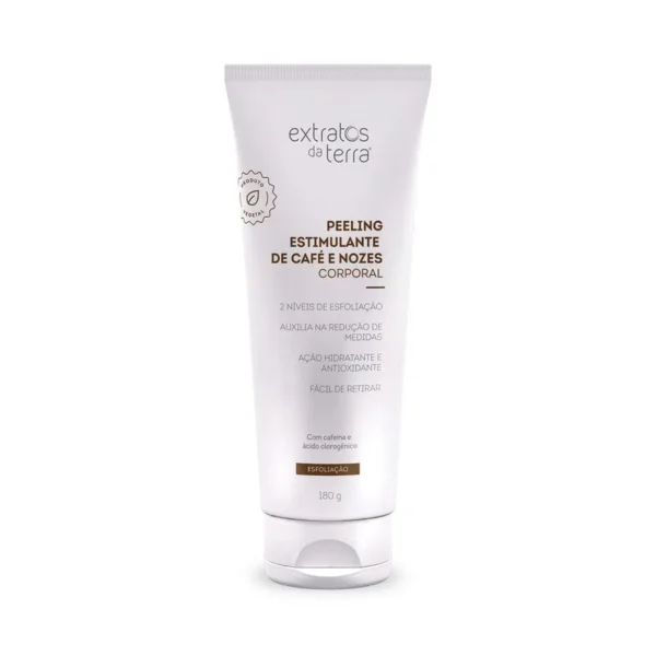 PEELING ESTIMULANTE DE CAFÉ E NOZES 180 G