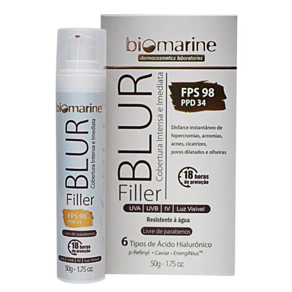 Biomarine BB Cream Blur Filler FPS 98 Bege Médio Biomarine BB Cream Blur Filler FPS 98 Bege Médio